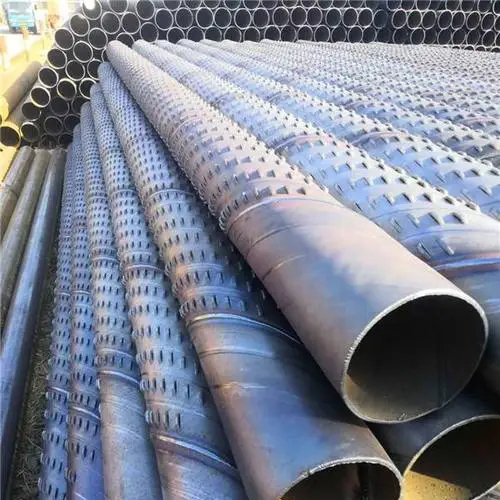 黄石孔式滤水管安装